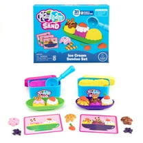 Educational Insights Playfoam Sand Ice Cream Sundaes, Play Sand for Sensory Play, Boys & Girls Ages 3 