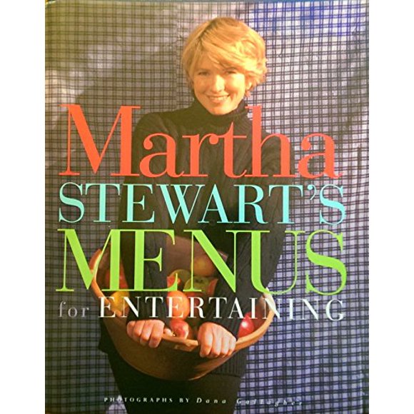 Pre-Owned: Martha Stewart's Menus for Entertaining (Hardcover, 9780517590997, 0517590999)