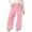 Pink, variant on Gelikeya Baggy Bowknot Sweatpants for Girls Cute High Elastic Waist Pants Y2k Joggers with Pockets Girl's Fashion, Brown & 8-9 Years