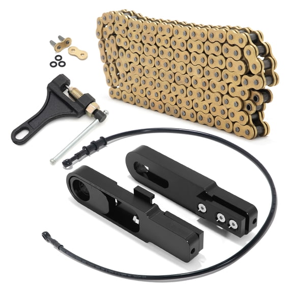 Swingarm Swing Arm Extension Black Line Chain Remover For Yamaha 2004 2005 YZF R1 YZF-R1 7075 T6 Aluminum Stainless Steel 45Mn alloy steel Street Motorcycle