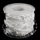 thumbnail image 3 of Guirnalda de cuerda transparente con cuentas de perlas de 10 m, ideal para decorar fiestas, vestidos de boda y mucho más. Plata, 3 of 9