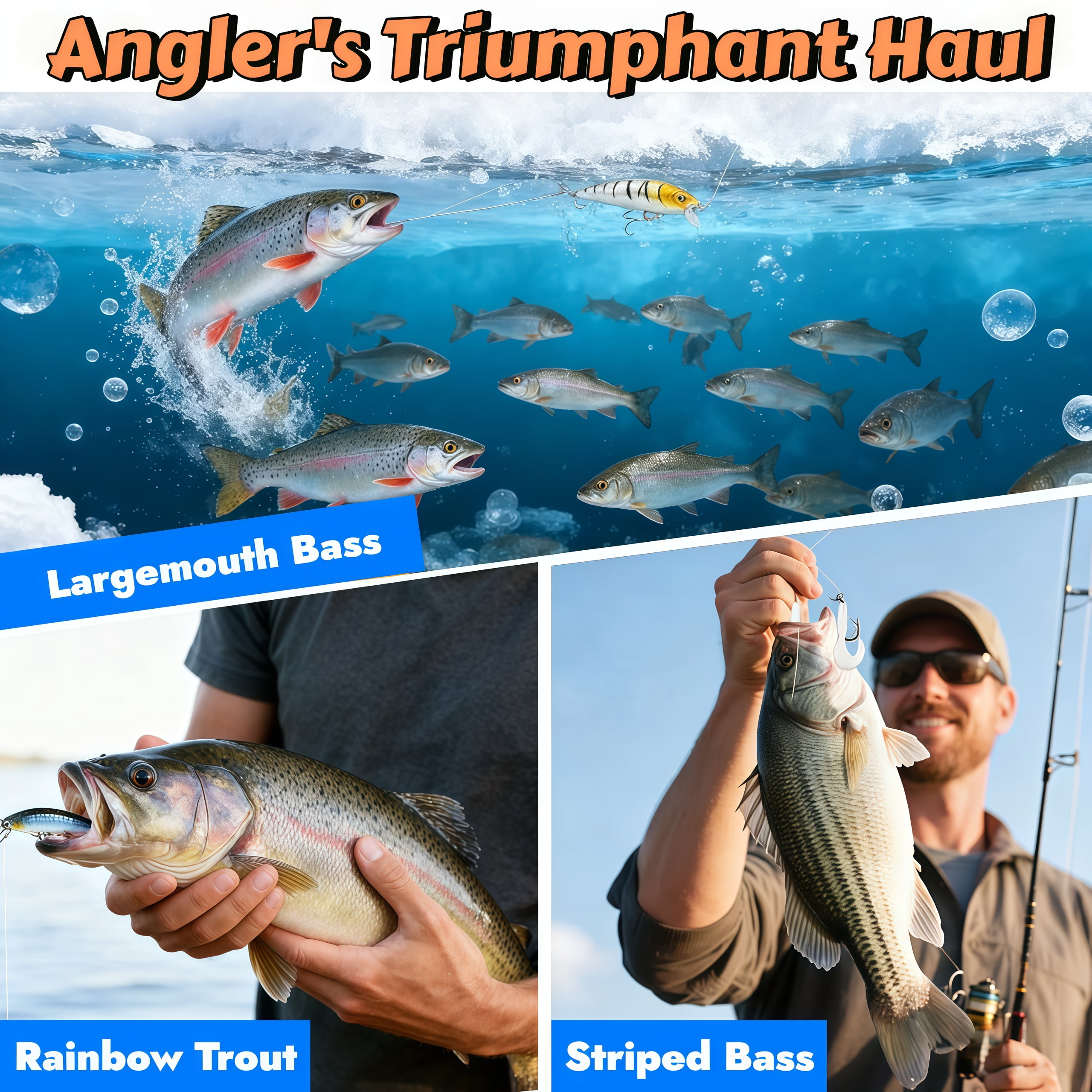 4-Layer Tackle Box with 560 Pieces - Bait, Hooks & Tools for Freshwater Saltwater Fishing, Ideal Gift for Anglers
