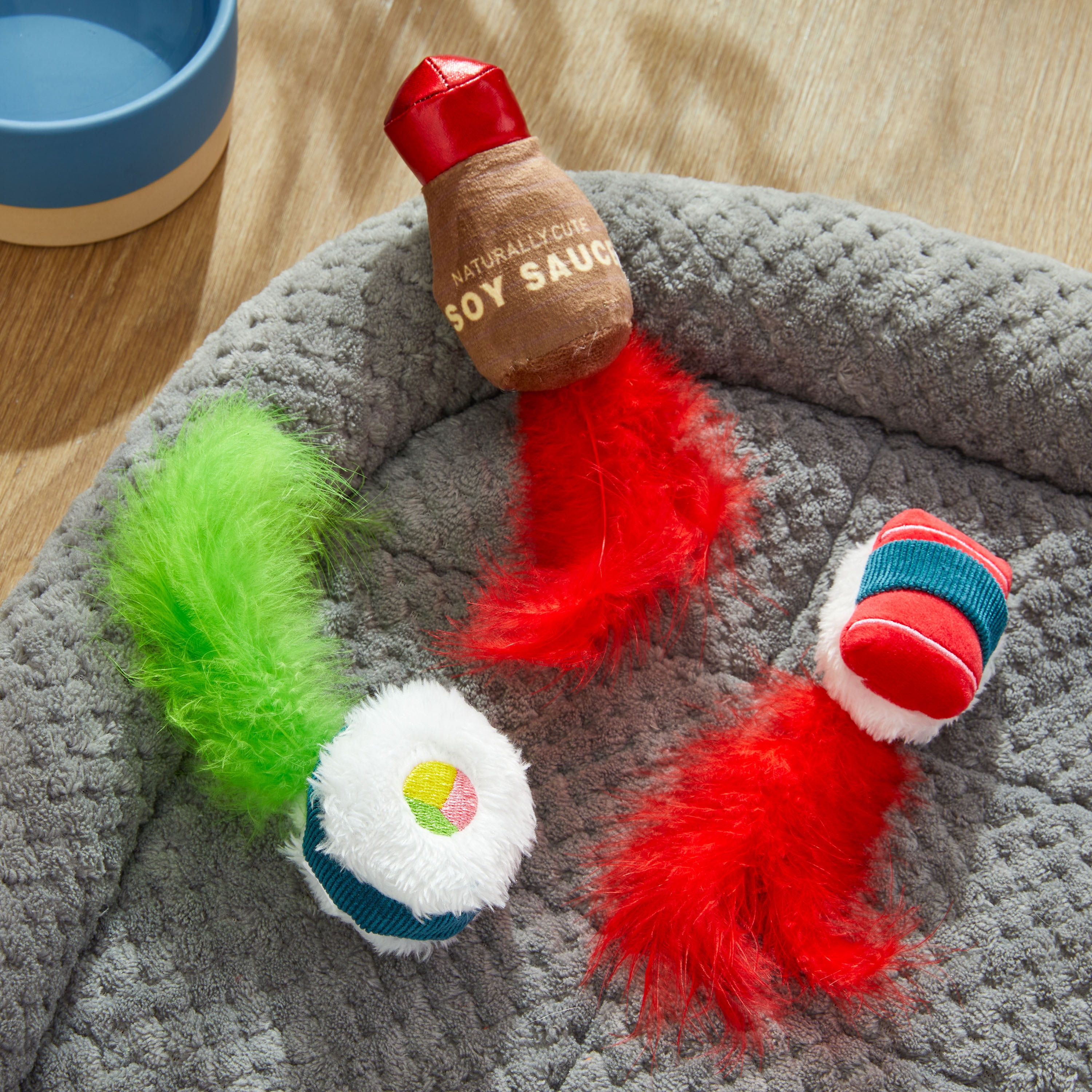 Vibrant Life Catnip Cat Toys, Sushi Theme, 3 Pack