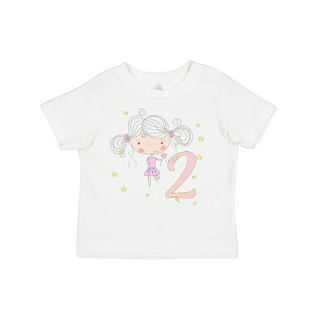 

Inktastic 2nd Birthday Princess Gift Toddler Toddler Girl T-Shirt