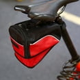 thumbnail image 3 of Ciclismo silla asiento trasero bolsa de cola para el día y la noche Ciclismo (negro + gris), 3 of 3