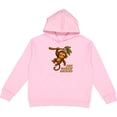 thumbnail image 2 of Inktastic Cute Monkey Just Hangin' Around Illustration Youth Hoodie Sweatshirt, 2 of 4