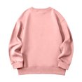 thumbnail image 5 of HAJWOH Teen Girls Boys Oversized Crewneck Sweatshirts Pullover Tops Toddler Kids Long Sleeve Sweatshirts, 5 of 6