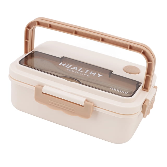 Fiambrera Bento de 1000 Ml Fiambrera Bento para Niños y Adultos Fiambreras a Prueba de Fugas con 3 Compartimentos Apto para Lavavajillas ANGGREK Otros
