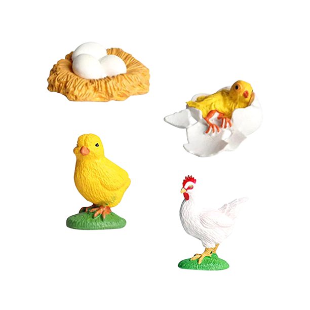 Set De 5 Pollitos Saltarines De Cuerda – Juguete De Simulación Realista – Sin Pilas – Ideal Para Juego Imaginativo Y Decoración De Pascua