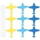 thumbnail image 5 of EeaseMX 45 adornos para tartas de cumpleaños con forma de avión, palillos para cupcakes, decoración para tartas, 5 of 8