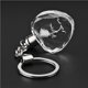 thumbnail image 3 of Billuyoard Fairy Crystal Rose LED Light Llavero Love Heart Key Chain Ring Keyring Wiht Colorful light Iluminación y accesorios Billuyoard HA017690-00, 3 of 5