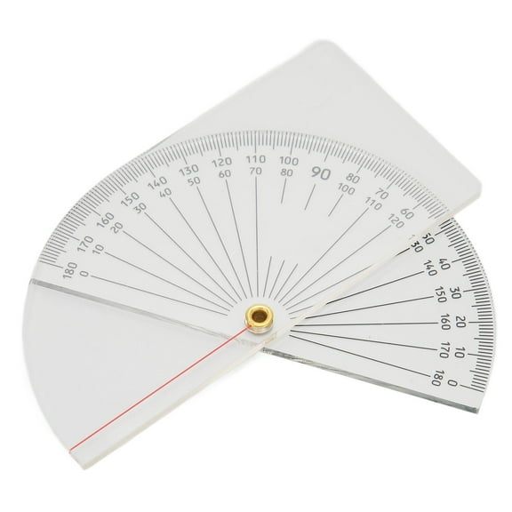 Joint Goniometer Clear Scale Accurate Measurement Fingers Goniometer Tool Transparent