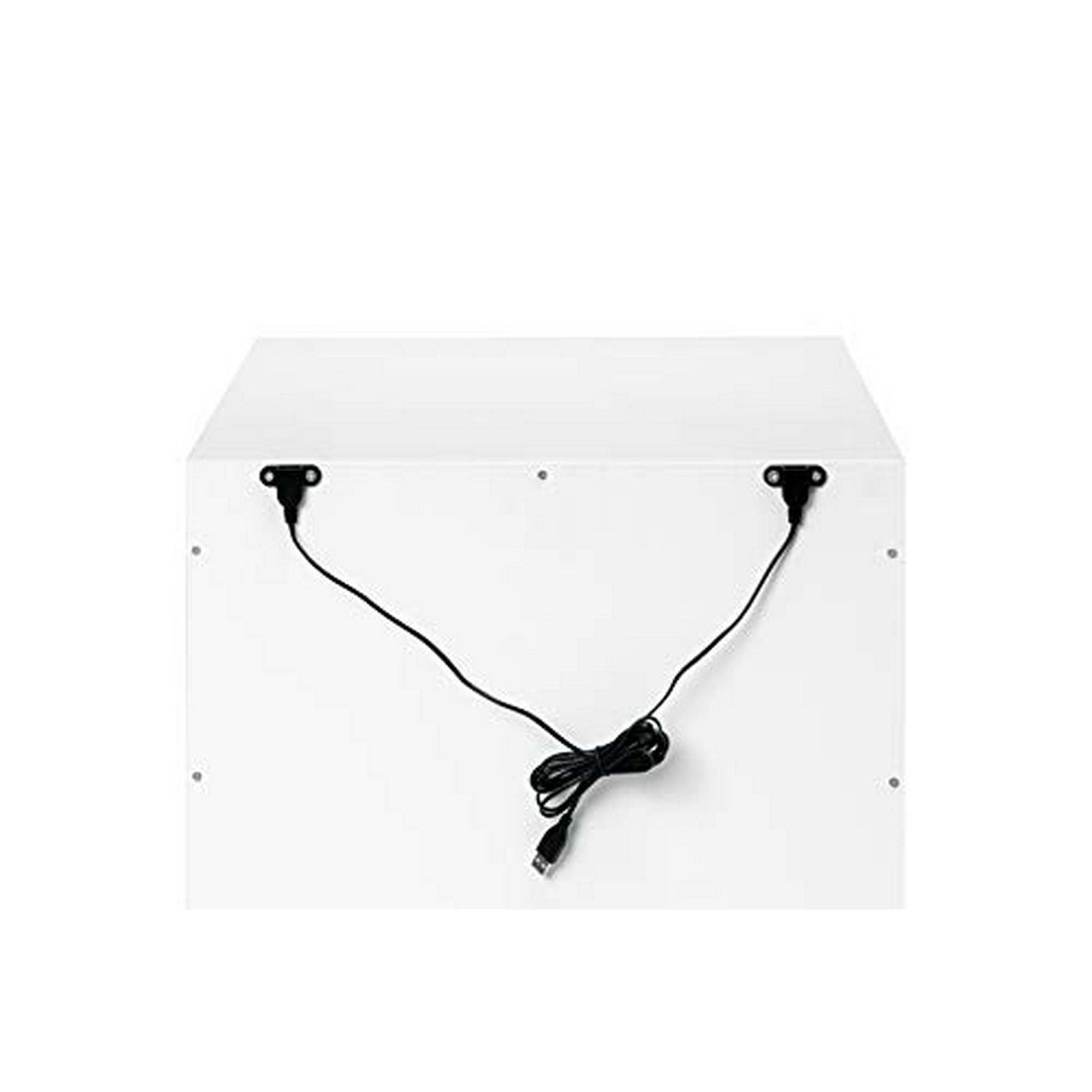 Babyletto Hudson Nightstand with USB Port in White 1 Drawer and Storage Cubby Walmart