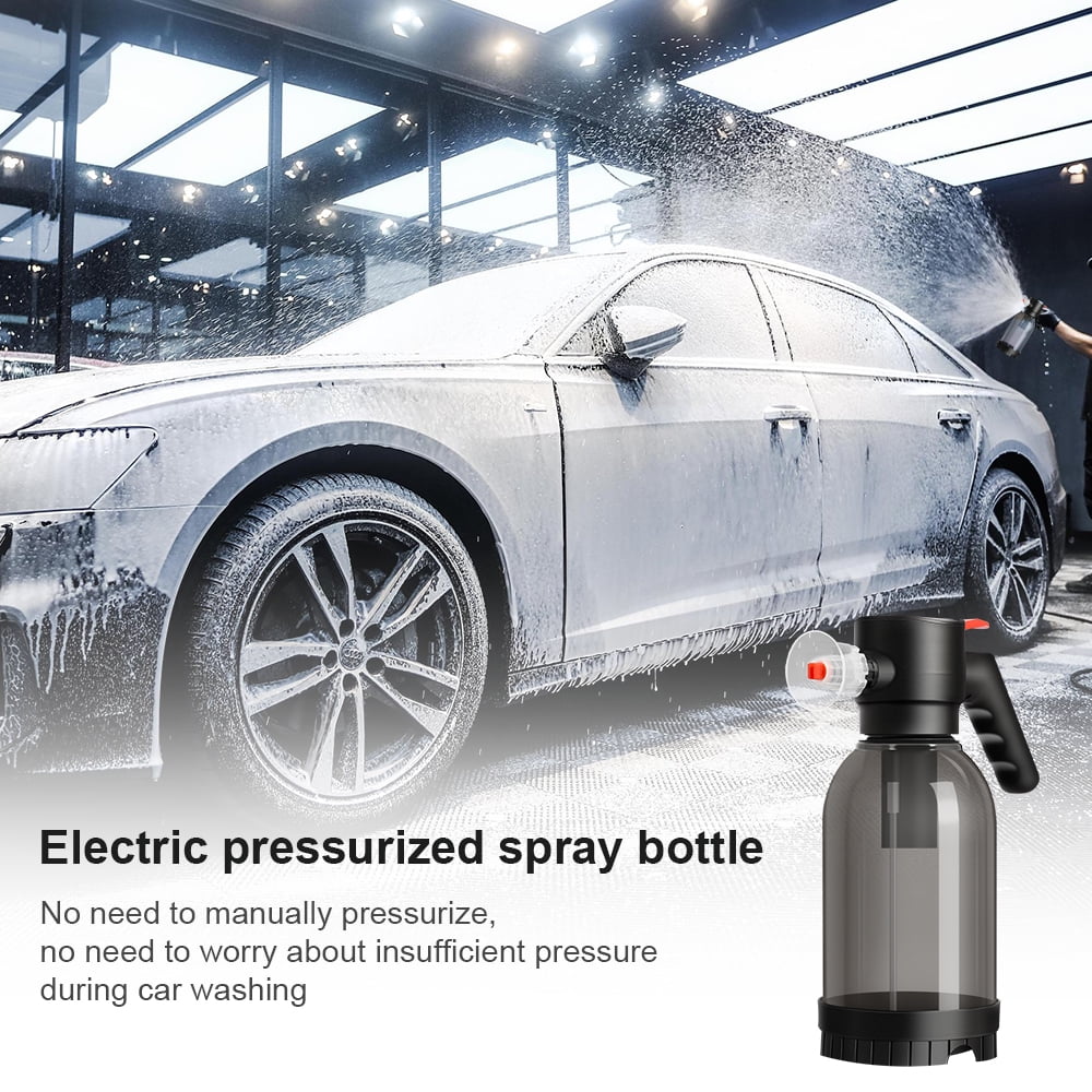 Uten Electric Foam Sprayer, Rechargeable Pressurized Foam Sprayer with Intelligent Pressure Control for Car Detailing, Home & Garden Cleaning