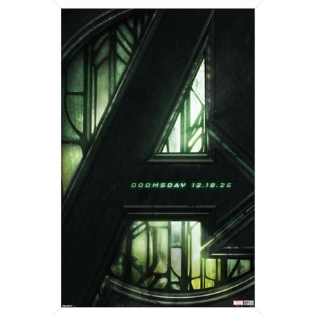 Marvel Avengers: Doomsday (2026) - Teaser One Sheet Wall Poster, 14.725" x 22.375" Framed