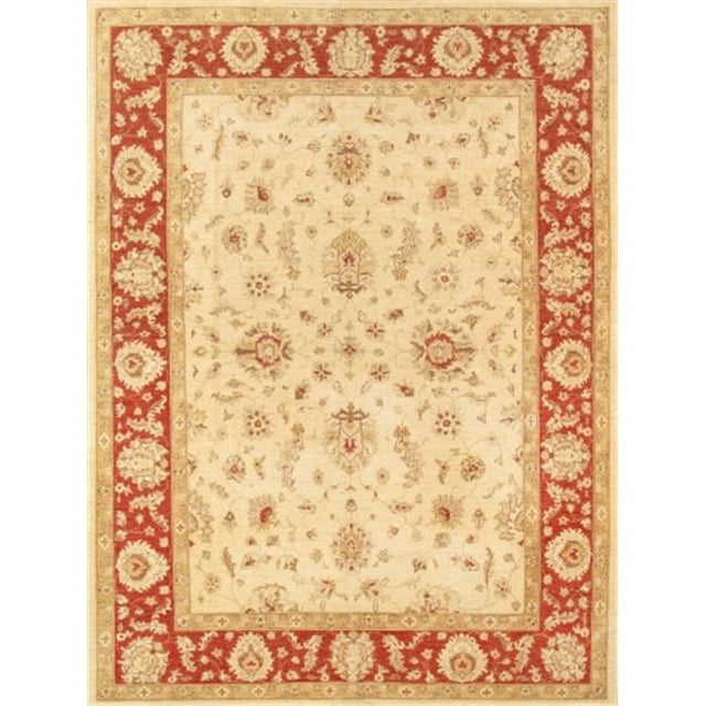 Pasargad 039142 Hand-Knotted Lambs Wool Area Rug - 8 ft. 10 in. x 11 ft. 10 in.