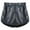Dark Gray, variant on Women Metallic Shorts Shiny Rave Booty Shorts Hot Pants Yoga Dance Bottoms Purple S