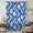 Blue, White, Cyan, variant on Blue Pineapple Floral Sheer Curtains 45" Long for Bedroom, Summer Tropical Farmhouse Flowers Light Filtering Privacy Drapes, Breathable Semi Sheer Short Window Treatment for Kitchen Cafe Bathroom