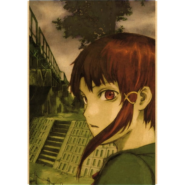 serial experiments lain Poster Anime Wall Art Home Decorative