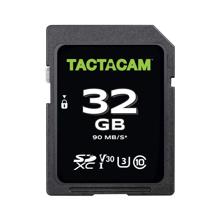 Tactacam Reveal 32GB SDHC UHS-I Memory Card, Class 10, U3, Water
