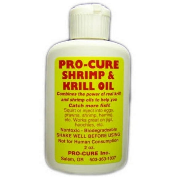 Pro-Cure Shrimp/Krill Bait Oil, 2-Ounce