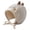 Beige, variant on Quealent Newborn Baby Hospital Hat Soft Cotton Infant Pointed Hat with Adjustable Tie Cute Beanie Cap for Baby Boys Girls (Khaki, 0-24 Months)
