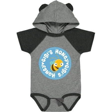 

Inktastic Gigi Grandma Honey Bee Grandchild Gift Baby Boy or Baby Girl Bodysuit
