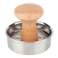 thumbnail image 1 of Goick Hamburger Maker-Stainless Steel Burger Machine Meat Stamper Manual Pressure Meat Patties Burger Machine Kitchen Accessories, 1 of 8