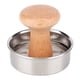 thumbnail image 1 of Molde de prensa de carne para hacer hamburguesas de acero inoxidable, máquina manual a presión para hacer hamburguesas, accesorios de cocina, 1 of 9
