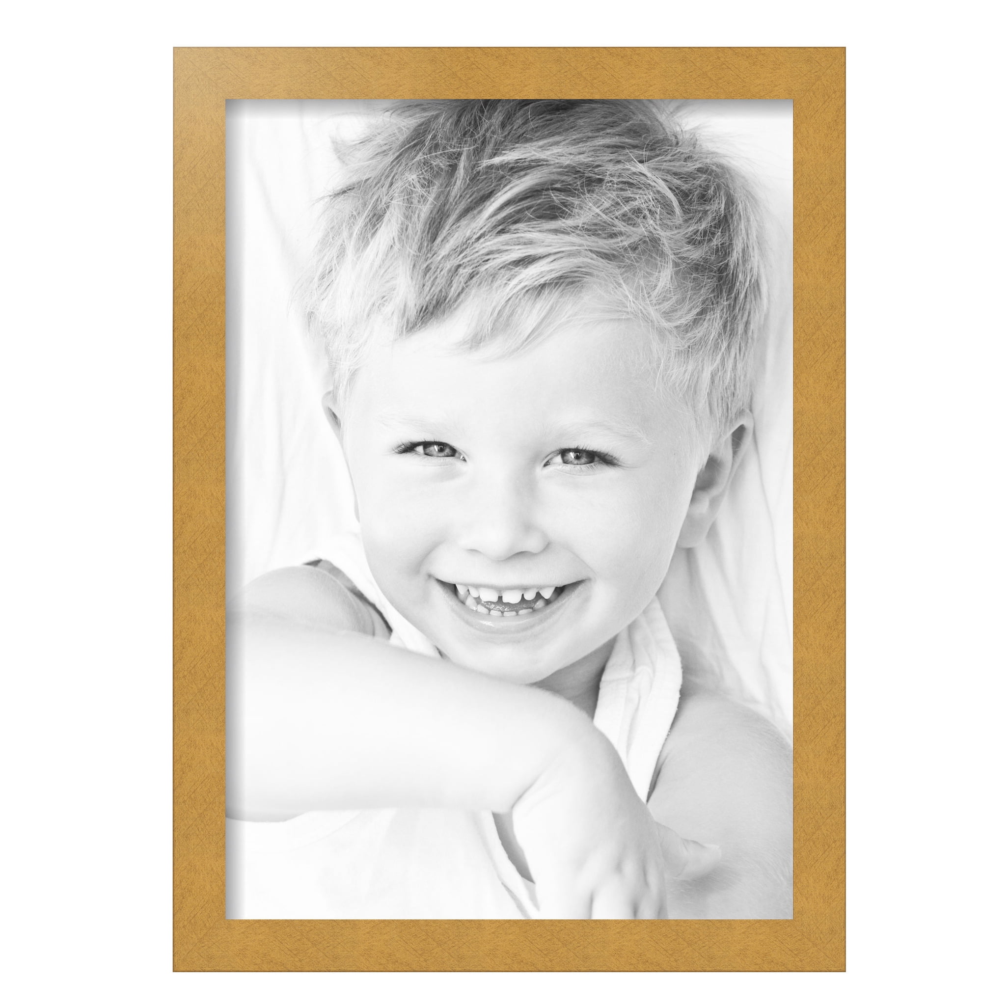 ArtToFrames 14" x 20" Classic Gold Picture Frame, 14x20 inch Gold MDF Poster Frame (WOM-4498), 2 Pack