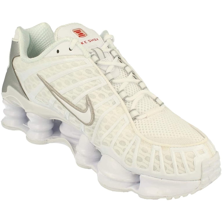 NIKE SHOX TL WHITE METALLIC SILVER - AV3595-100 - Walmart.com