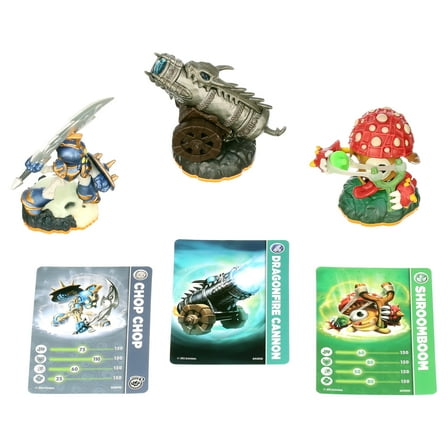 Skylanders Giants: Battle Pack #1 (Chop Chop, Dragonfire Cannon, Shroomboom - Universal)