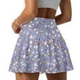 thumbnail image 2 of FUIALDOLG Cartoon Golf Accessories Athletic Skorts for Women High Waisted Golf Skorts Skirts for Running Baseball Pickleball,Lady Casual Mini Skirt,2XL, 2 of 8