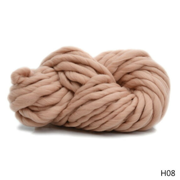 Big Knitting Wool Roving Knitted Blanket Chunky Super Thick Yarn
