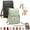 2pcsc, variant on Women's Touch Screen Mobile Phone Messenger Bag, RFID Leather Crossbody Wallet Purse, Anti-Theft Shoulder Strap