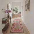 thumbnail image 6 of GENIMO 5'x7' Area Rug for Living Room, Washable Non Slip Soft Animal Print Rug for Bedroom Dining Room Home Office, Dusty Red, 6 of 6