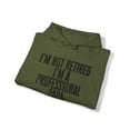 thumbnail image 4 of Retired Papa Retirement Grandpa Fathers Day Hoodie, Gifts Hooded Sweatshirt, 4 of 4