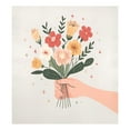thumbnail image 6 of Yayeee Magnetic Dishwasher Cover for The Front Decoration Home Kitchen Machine Sticker Protector, Yellow Cute Flower, 6 of 6
