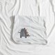thumbnail image 5 of Manta de cama súper suave de algodón de dos pisos - Envoltura de cochecito infantil con dibujos animados Born Swaddle, 5 of 5