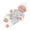 Pink, variant on Pink 8.66In Vinyl Doll With Movable Limbs Soft Rubber Simulation Baby Toy For Girls Interactive Play
