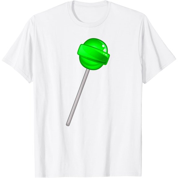 Exquisite and comfortable-Green Apple Lollipop T-Shirt