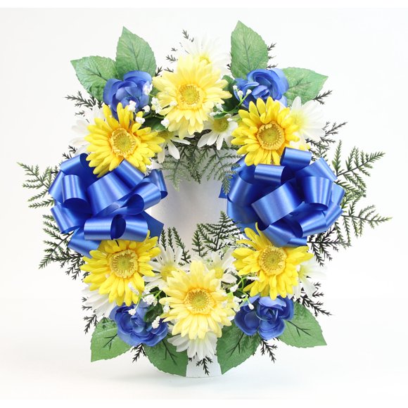 Cemetery Wreath Stands