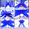 thumbnail image 2 of Car Bow Datanly, decoración de cumpleaños grande, impermeable, 30 pulgadas, azul, 2 of 7