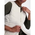 thumbnail image 5 of Ozark Trail Women's and Women's Plus Collarless Puffer Vest, Sizes XS-3X, 5 of 6