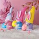 thumbnail image 3 of Easter Bunny Gnome Plush Elf Decorations Rabbit Egg Faceless for Doll Scandinavian Tomte Dwarf Figurines Yellow, 3 of 4