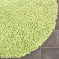 thumbnail image 4 of SAFAVIEH Glen Solid Plush Shag Area Rug, Lime, 4' x 4' Round, 4 of 7