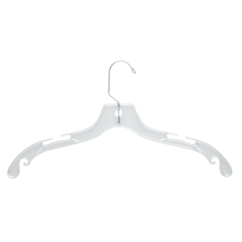 24Pack Clear Plastic Hangers