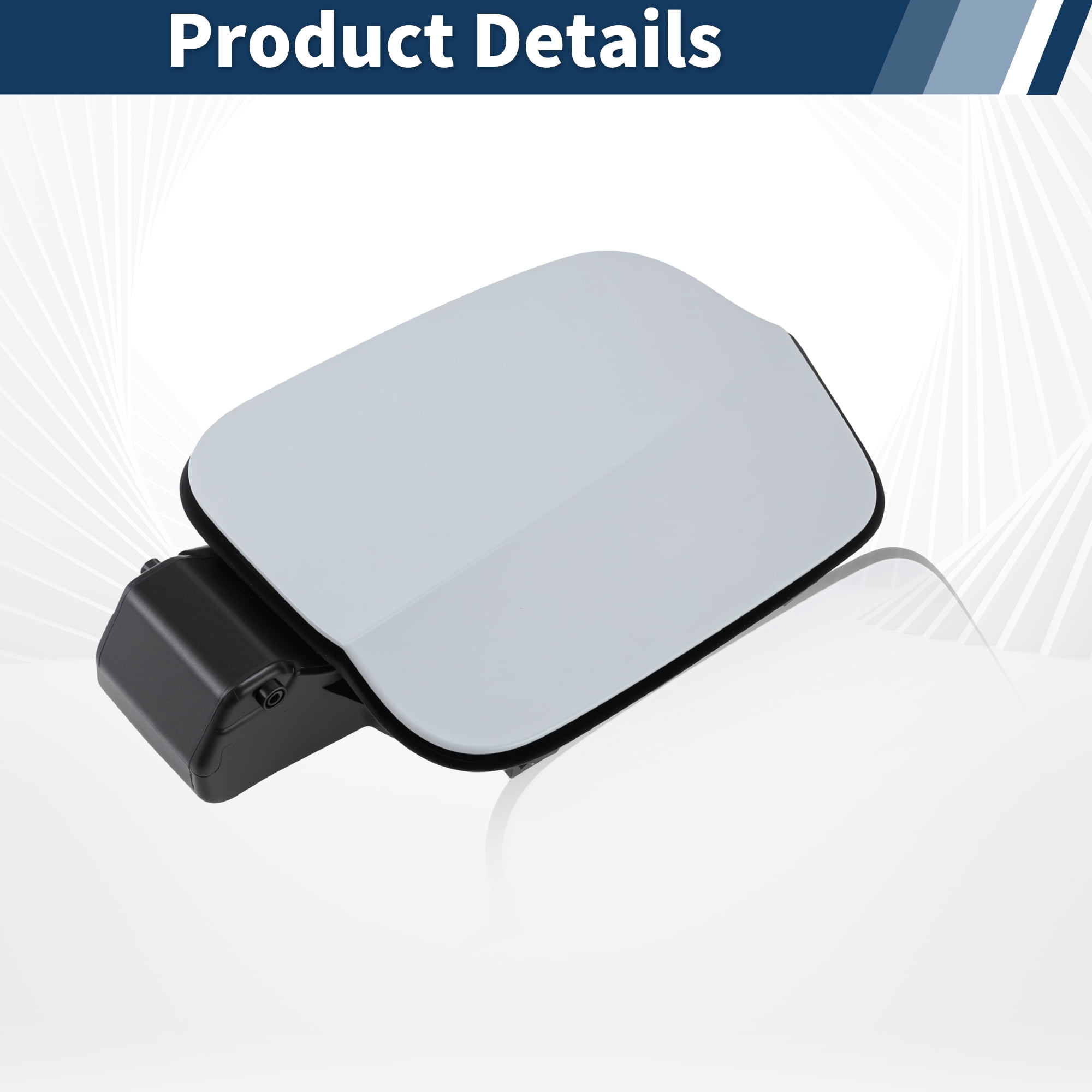 Unique Bargains White Fuel Tank Door Cover Cap 3CN809857 For VW Atlas Teramont