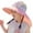 Pink, variant on Miqool Toddler Kids Sun Hat with Neck Flap UPF 50+ Sun Protection Wide Brim Bucket Hat Summer Beach Play Hats for Girls Boys Ages 3-10