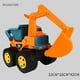 thumbnail image 1 of Gran oferta, coche de ingeniería de simulación clásica para bebé, modelo de excavadora, Tractor de juguete, modelo de camión volquete, coche de juguete, Mini regalo para niño kaili Sencillez, 1 of 2